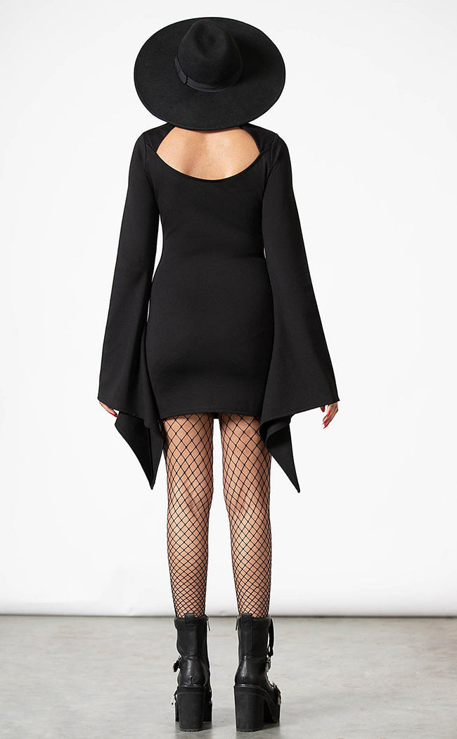 Witchural Long Sleeve Dress-Killstar-Tragic Beautiful