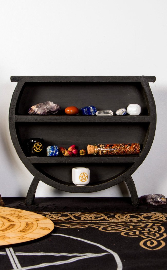 Wooden Mini Shelf | Cauldron-TB-Tragic Beautiful