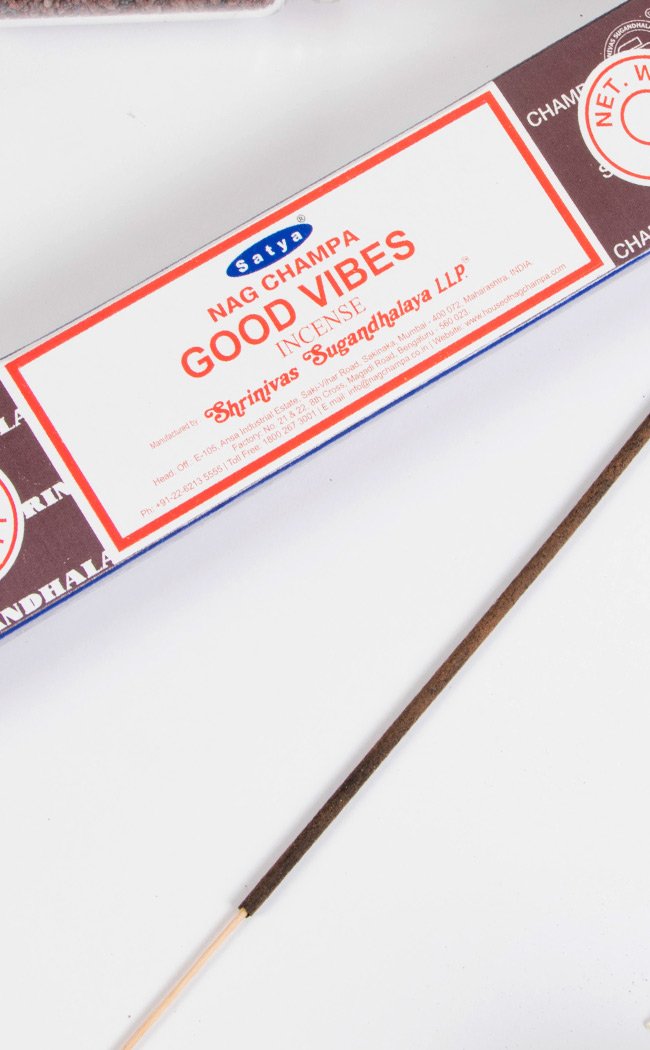 Satya Good Vibes Incense-Incense-Tragic Beautiful