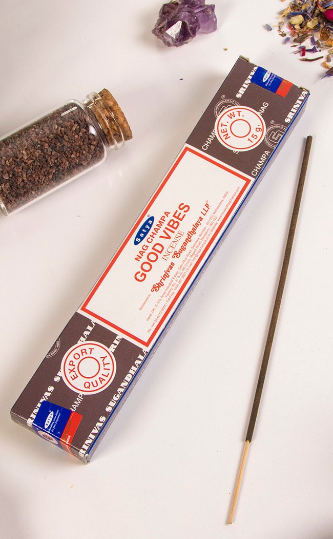 Satya Good Vibes Incense-Incense-Tragic Beautiful