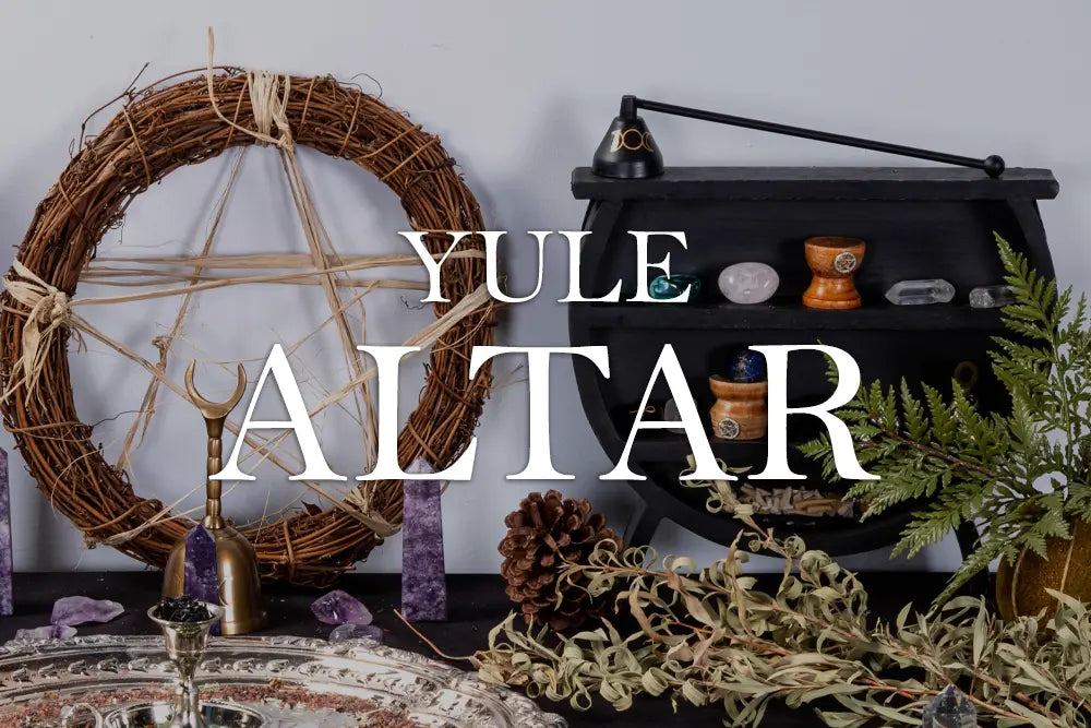 Setting up your Yule Altar