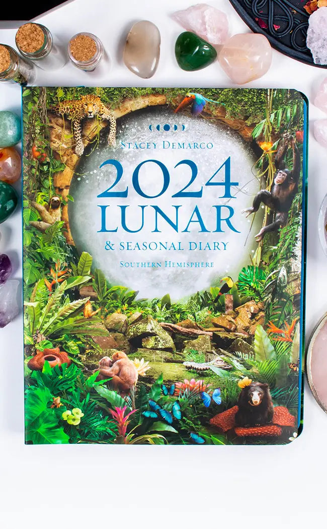 2024 Lunar and Seasonal Diary | Southern Hemisphere-Occult Books-Tragic Beautiful