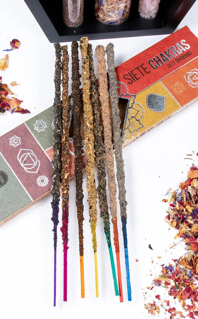 7 Chakras Sacred Incense Sticks-Incense-Tragic Beautiful
