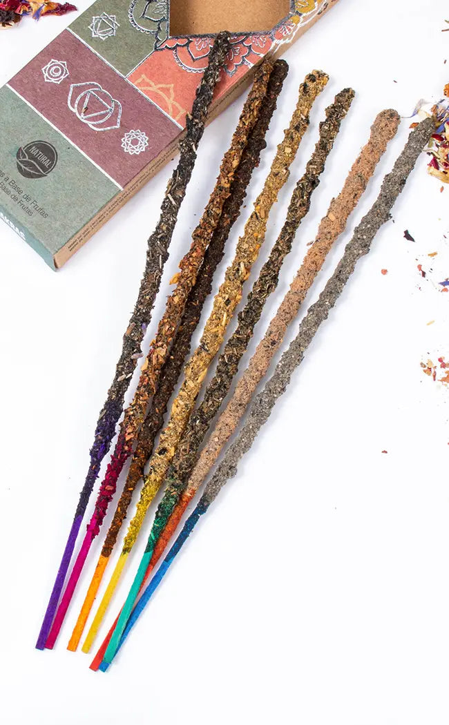7 Chakras Sacred Incense Sticks-Incense-Tragic Beautiful