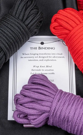 7 Sins | The Binding - Shibari Rope Accessory Set