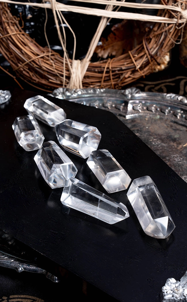 A Grade Clear Quartz Crystal Points | Short