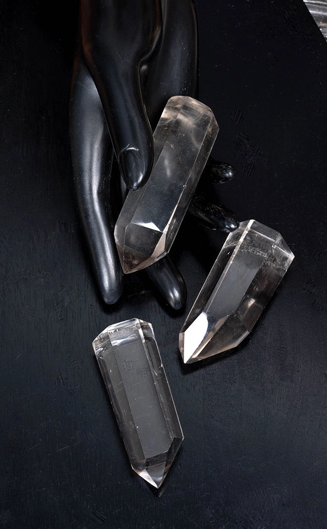 A Grade Smoky Quartz Crystal Points-Crystals-Tragic Beautiful