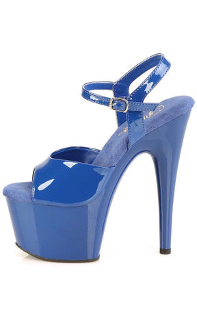 ADORE-709 Royal Blue Heels-Pleaser-Tragic Beautiful