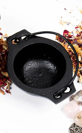 Aluminium Cauldron with Handle-Cauldrons-Tragic Beautiful