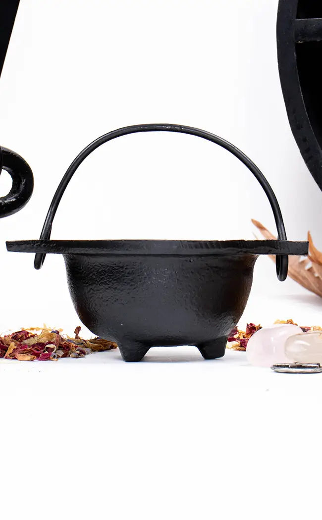 Cauldron Hand Aluminium Cauldron with Handle | Witchcraft Supplies Australia