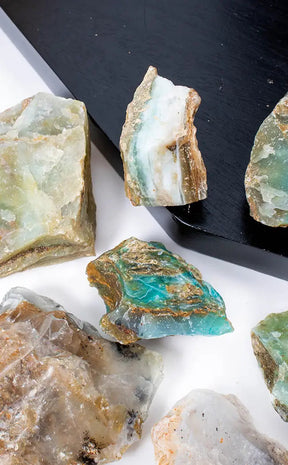 Andean Opal Crystal Rough-Crystals-Tragic Beautiful