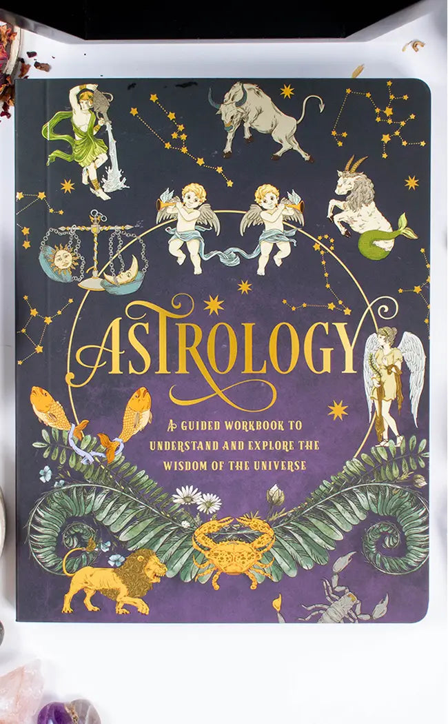 Astrology: A Guided Workbook-Occult Books-Tragic Beautiful