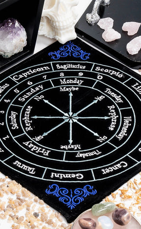 Astrology Velvet Pendulum Mat