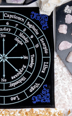 Astrology Velvet Pendulum Mat