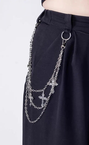Atonement Belt Chain-Gothic Jewellery-Tragic Beautiful