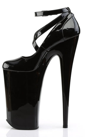BEYOND-087 Black Patent Heels-Pleaser-Tragic Beautiful