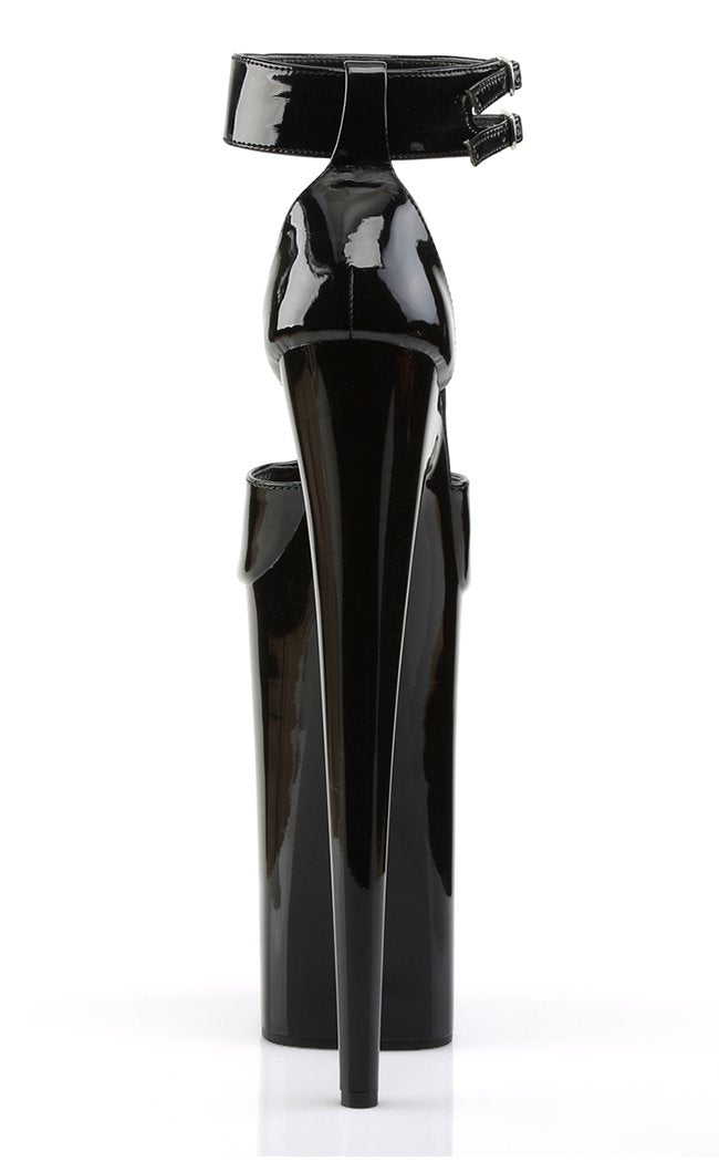 Pleaser BEYOND-089 Black Patent 10 Inch Heels