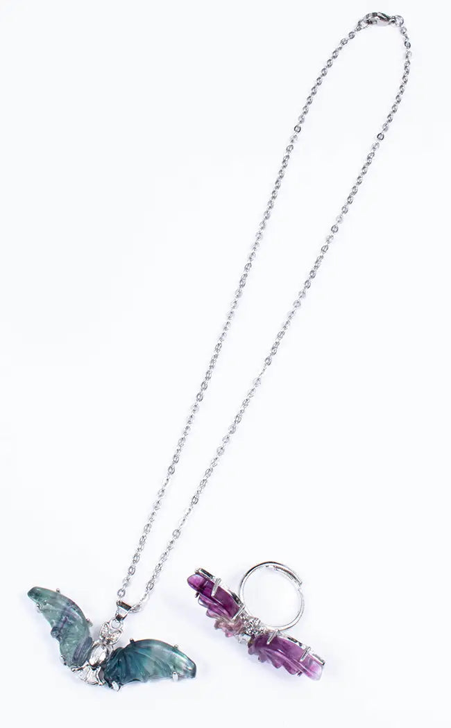 Rainbow online fluorite ring