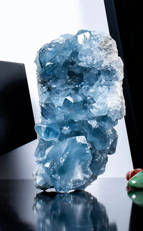 Beautiful Huge Celestite Cluster with Cubed Crystals | 1.6kg-Crystals-Tragic Beautiful