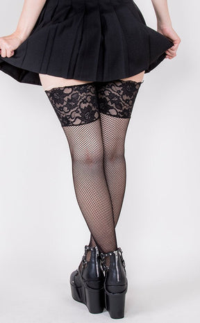 Bettina Boudoir Stockings-Music Legs-Tragic Beautiful