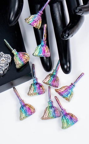 Bismuth Mini Crystal Brooms