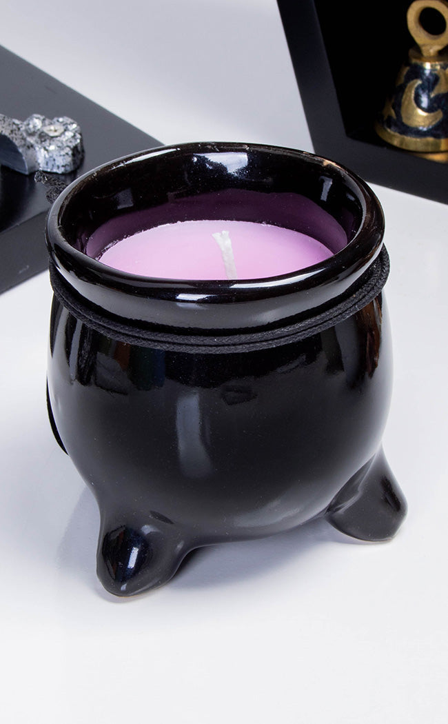 Black Magic Cauldron Candle | Divination-Candle Magic-Tragic Beautiful