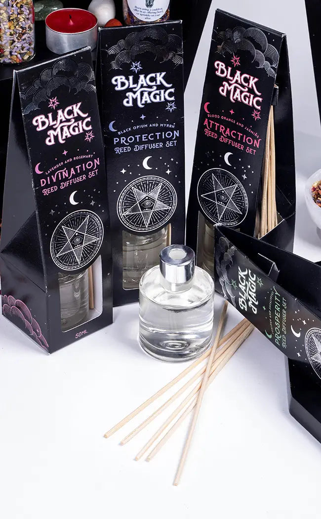 Black Magic Reed Diffuser | Witchcraft & Wicca Supplies Australia