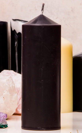 Black Ritual Spell Candle - Extra Large-Candles-Tragic Beautiful