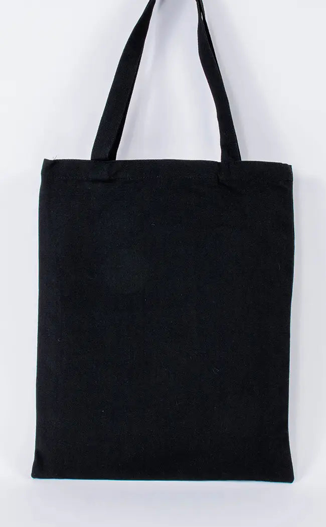 Black Widow Canvas Tote Bag-Tragic Beautiful-Tragic Beautiful
