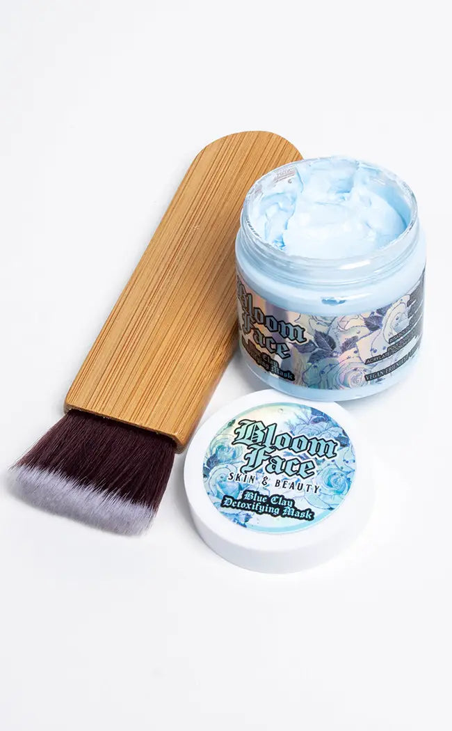 Bloom Face Blue Detox Clay Face Mask-Mermaid Salon-Tragic Beautiful