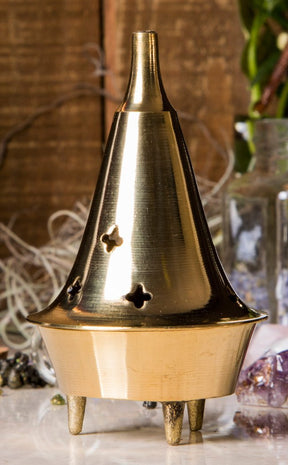 Brass Incense Burner Set of 4-Incense-Tragic Beautiful