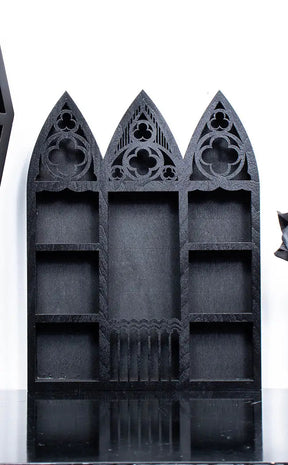 Cathedral Window Triple Wall Shelf-Homewares-Tragic Beautiful