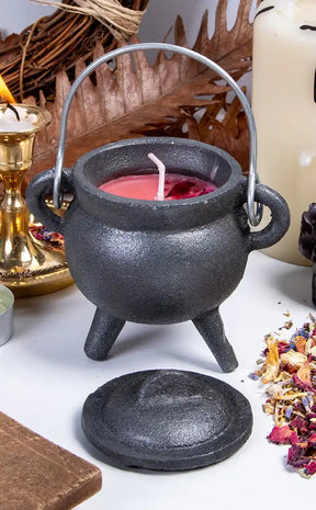 Cauldron Smoke Cleansing Candle | Rose-Candles-Tragic Beautiful