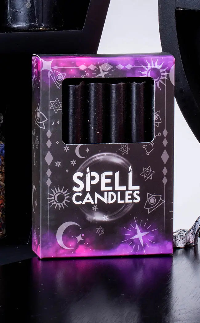 Chime Spell Candles | Black-Candles-Tragic Beautiful