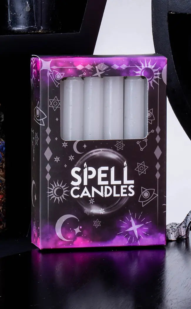 Chime Spell Candles | Grey-Candles-Tragic Beautiful