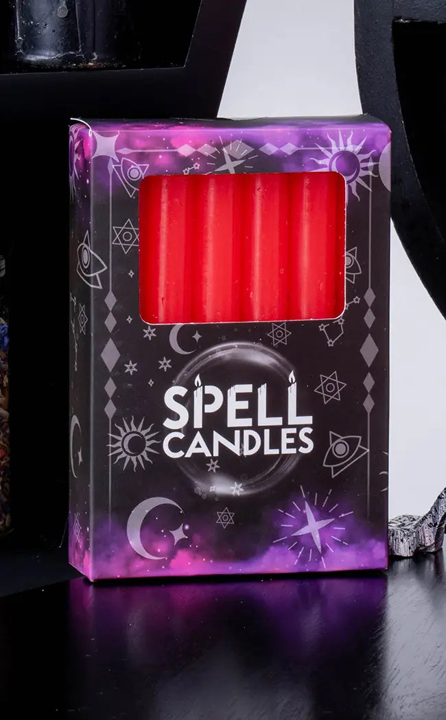 Chime Spell Candles | Red-Candles-Tragic Beautiful