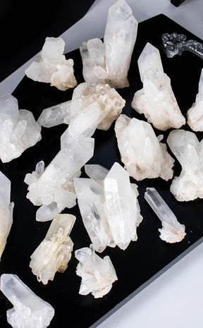 Clear Quartz Clusters-Crystals-Tragic Beautiful