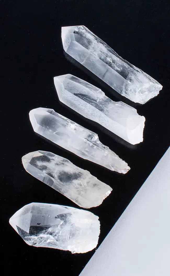 Clear Quartz Points-Crystals-Tragic Beautiful