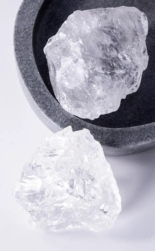 Clear Quartz Raw Chunks-Crystals-Tragic Beautiful