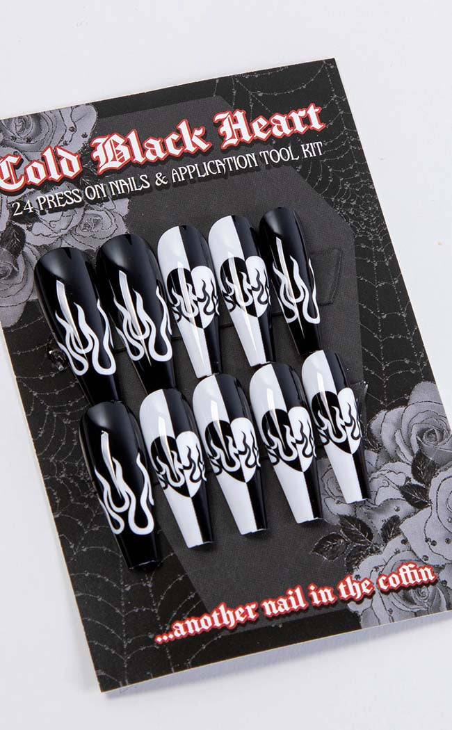 Cold Black Claws | Kickstart My Heart-Cold Black Heart-Tragic Beautiful