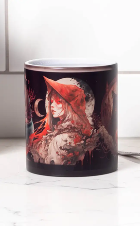 Colour Changing Mug | Blood Moon-Gothic Gifts-Tragic Beautiful