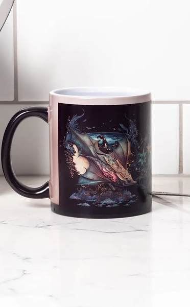 Colour Changing Mug | Watery Grave-Gothic Gifts-Tragic Beautiful