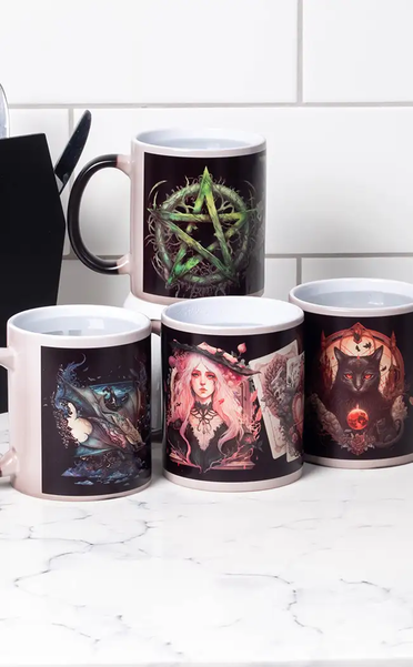 Colour Changing Mug | Watery Grave-Gothic Gifts-Tragic Beautiful