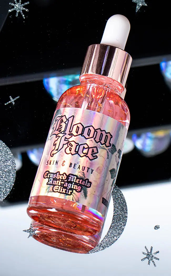 Bloom Face Crushed Metals Gold Anti Aging Elixir-Mermaid Salon-Tragic Beautiful