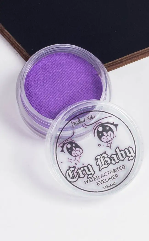 Cry Baby Water Activated Eyeliner | Witches | Purple-Mermaid Salon-Tragic Beautiful