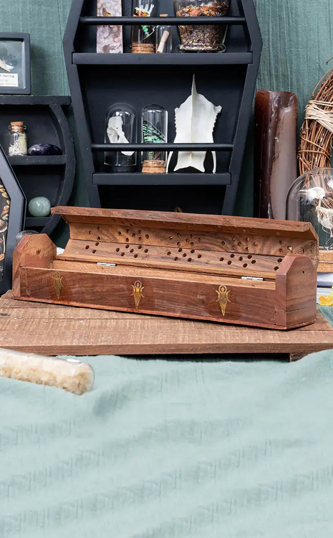 Goddess | Wooden Incense Box