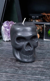 Black Skull Candle | Opium
