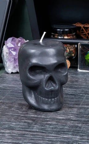 Black Skull Candle | Opium
