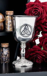 Triquetra Stainless Steel Chalice