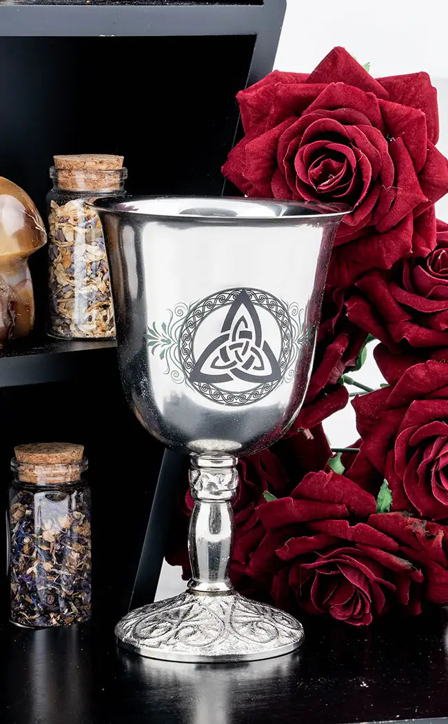 Triquetra Stainless Steel Chalice